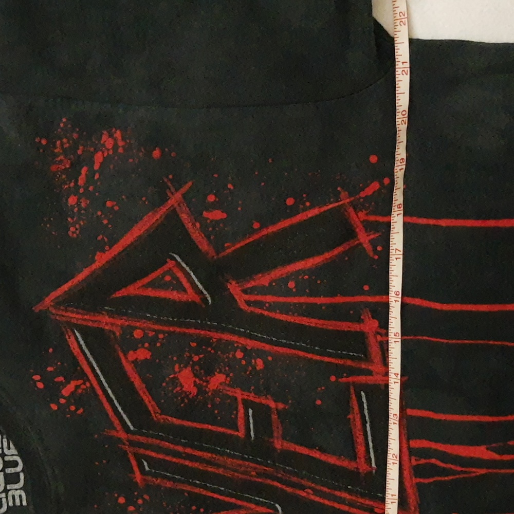 Liquid Blue Slayer Raining Blood Screen Print Tie Dye Tee Officially Licensed L - Picture 7 of 9